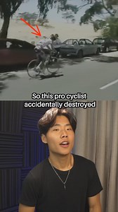 most convenient stranger ever 😅 #truestory #cycling #lucky #bikes | Andy Jiang