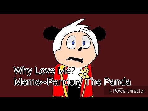 Why Love Me?~Meme~Pandory The Panda