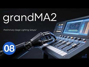 MA2/8 Preliminary Stage Lighting Setup 2