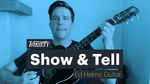 4.5K views · 67 reactions | Ed Helms, star of Netflix's 'Coffee & Kareem' and 'The Office' shows off his Gene Autry guitar in his home for Variety's 'Show & Tell' and dedicates a song to all the medical workers https://bit.ly/2V6AAoc | Variety | Facebook
