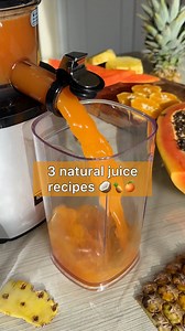 119K views · 1.7K reactions | 3 natural juice recipes 便 #growyourown #juice #juicing #natural #juicerecipe #juicingrecipes #orangejuice #coconutwater #immuneboost #digestivehealth #vitamins #nutrients #fruitjuice #juicingforhealth #healthiswealth #healthandwellness #growyourownfood #growyourownlives #fruitheals #healingfruit #natureheals #healingnature #fbreels #reels2025 #explorepage | Growyourownlives | Facebook