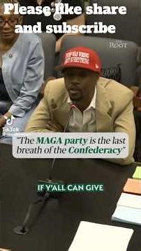 Marshawn of la.calls out racist state legislature . #fdt #endracism #saveourdemocracy
