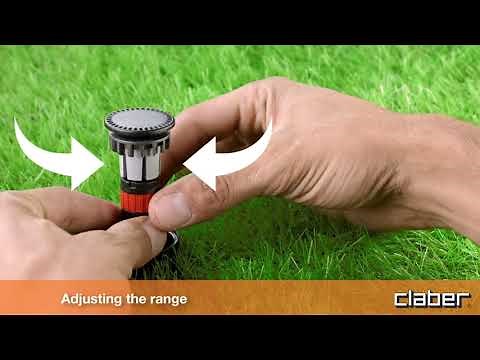 Claber Colibri Sprinkler Guide