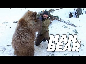 Discovery's 'Man Vs Bear' with 10-Month Old Bear Max & Casey Anderson (Exclusive)