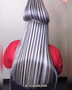 611K views · 7.9K reactions | Zebra hair  Teriam coragem ? | Dicas de Cabelo | Facebook