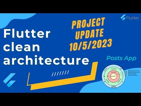 #18 Flutter Clean Architecture Course - Project Update | 10-5-2023