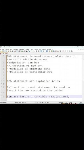 🚀 Master SQL DML Statements Like a Pro! 🚀