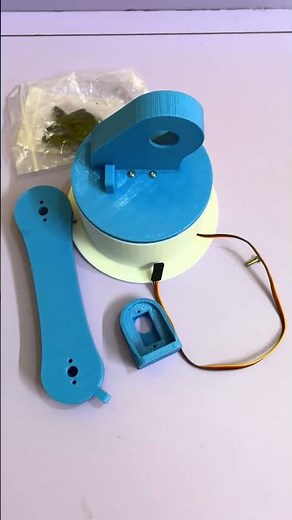 Robotics arm project using 3D parts & servos. #3dprinting #roboticsforkids #arduino #stemeducation