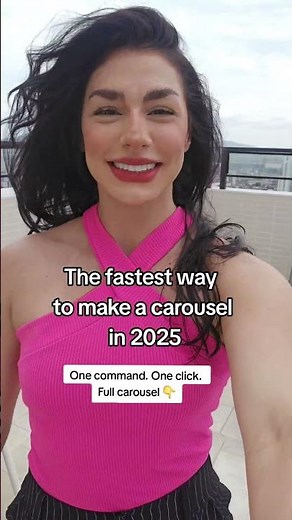 Now you can create a full Instagram carousel inside Canva, with just ONE click 👇