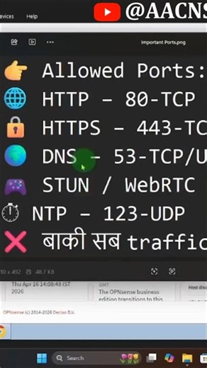 Block Everything Except 5 Ports! (OPNsense Trick) 🔐
