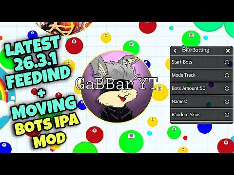 AGARIO 26.3.1 LATEST BOT MOD IPA - HOW TO GET UNLIMITED MASS - SMOOTH “NO LAG” AGARIO MOD MENU
