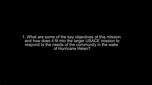 Interview- USACE  Commences Debris Removal at Claytor Lake in Dublin, Virginia