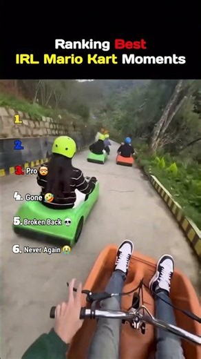 Ranking Best Mario Kart Moments #usa #gocart