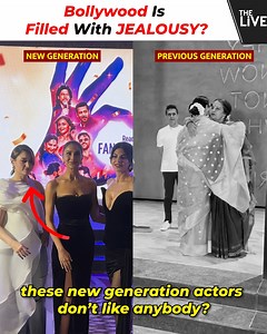 110K views · 199 reactions | Old Heroines VS New Heroines: Bollywood Is Filled With JEALOUSY? While older generation actresses like Shabana Azmi and Rekha show love and respect towards each other, the newer generation seems to have a different story to tell, with alleged ego clashes and icy relationships making headlines. #Bollywood #Trending #News #Rekha #shabana | The Live | Facebook