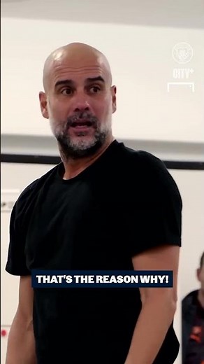 Pep Guardiola’s Passionate Team Talk 🔥 | The Moment That Defines a Genius