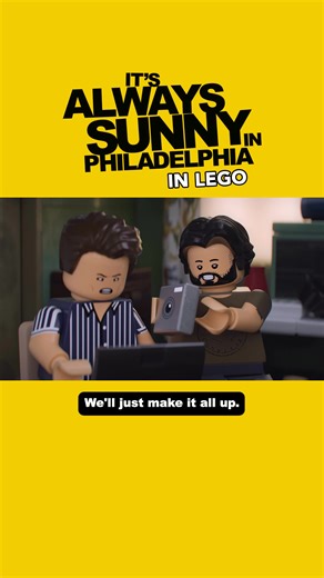 It's Always Sunny in Philadelphia - Animated in LEGO (Not AI) | Trevor Carlee