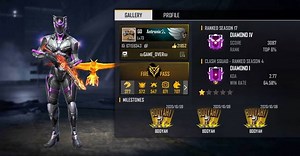 Antronixx G’s Free Fire ID, stats, K/D ratio, and more