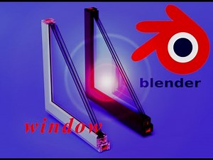 How I Made This Window Model In Blender!