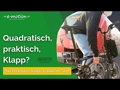Brompton folding e-bike from the C-Line | Review! 🔎