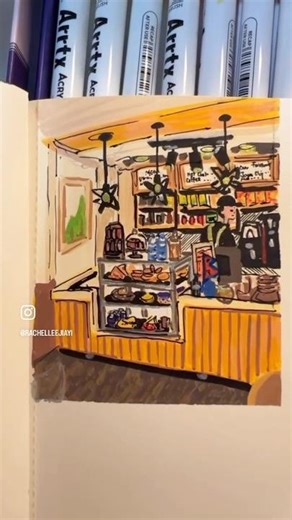 Marker Art for Peaceful Minds - 📍Himalayan Java Coffee - near Airport Kathmandu, Nepal