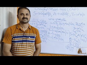 Chomsky Normal Form || Converting CFG to CNF || Ex 2 || TOC || FLAT || Theory of Computation