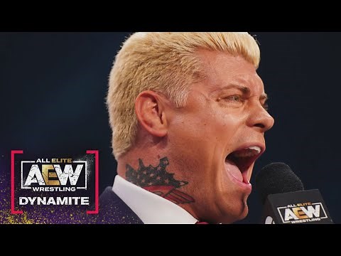 Cody Rhodes Gives Anthony Ogogo a History Lesson. What did he Say? | AEW Dynamite, 5/12/21