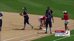 A 17-hit day gives NC State Softball a dominant 10-1 win over UNC-Chapel Hill! The series will be decided Monday night in a televised matchup on ESPNU. | NC State Athletics