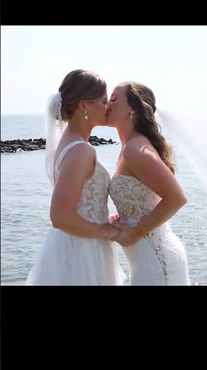 Beutiful Lesbian Wedding 💘 Allie and Rae