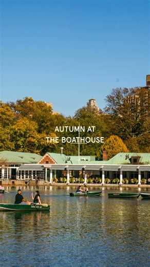 Crisp days, golden leaves, and seasonal plates-- your autumn escape in Central Park. | Central Park Boathouse