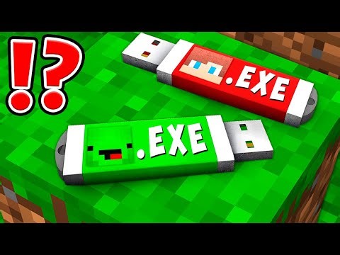 JJ and Mikey Found a Scary USB Drive in Minecraft at 3AM !