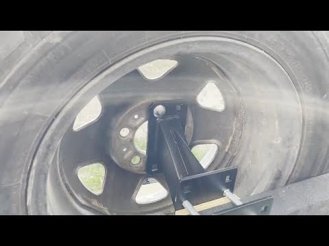 Universal Trailer Spare Tire Mount Carrier Holder