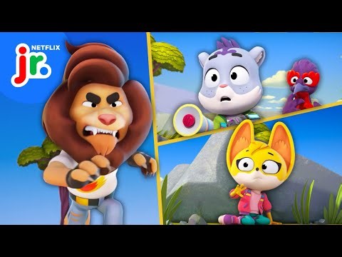 Roaring Lion Rescue Mission 🦁 The Creature Cases | Netflix Jr
