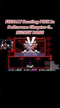 FINALLY Beating PINK In Deltarune Chapter 5.. SECRET BOSS