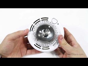 First Alert Hardwired Photoelectric Smoke Detector with Battery Backup (7010BSL)