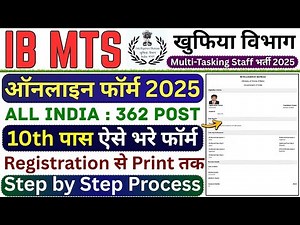 IB MTS Recruitment 2025 - Everything You Need to Know!