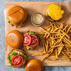 What’s your dream burger? We make all your burger (and side and milkshake) dreams come true in our newest cookbook, The Ultimate Burger. Click here to purchase today: https://cooks.io/2Oy2DId | America's Test Kitchen