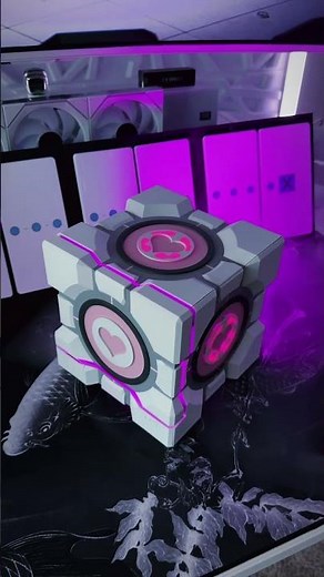 Steam machine COMPANION CUBE By @dbrand