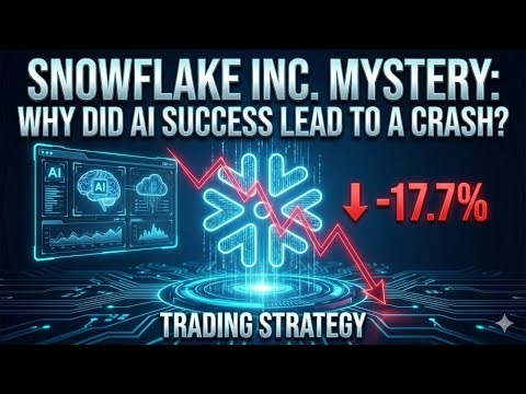 [Fullver] Snowflake Inc. Mystery: Why did AI success lead to a crash? Trading Strategy
