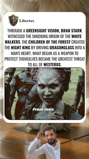Bran Stark Discovered the Night King's True Origin ❄️🔥 #gameofthrones #got
