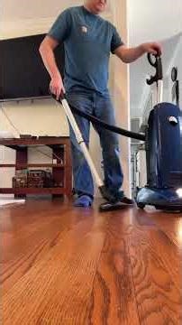 Hard floor attachment demonstrating