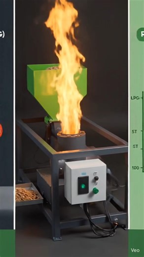 🔥 Gas Mehenga? Switch to Biomass Pellet Stove | 50% Saving 🔥 #pelletstove #stove #rocketstove