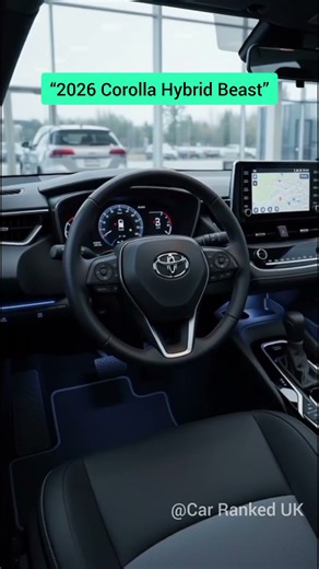 2026 Toyota Corolla – The Hybrid Sedan Everyone Will Want! #CarShorts #AutoReels