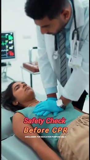 CPR Safety Check | Before Starting #SceneSafe #ResponderGuide