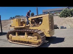 Caterpillar D7G Tractor Operational