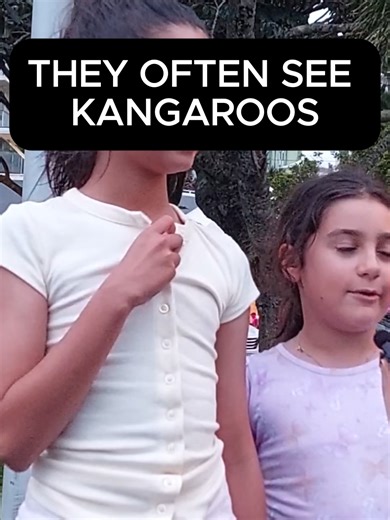 She says she loves Australia’s largest marsupials — the kangaroos 🦘🇦🇺 #Kangaroos #Australia #Wildlife #Marsupials #Nature #CairnsStreetVoices #tiktok #FYP