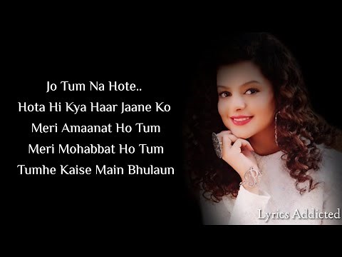 Kabhi Yaadon Mein Aaun Full Song with Lyrics| Palak Muchhal| Arijit Singh