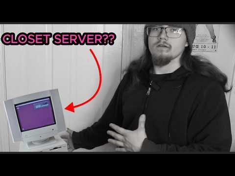 I BUILT A SERVER IN MY CLOSET... KIND OF