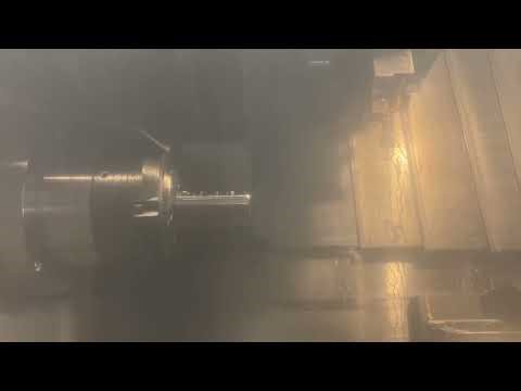 Doosan Puma TT1800SY CNC Lathe, 2006 - LNS Bar Feeder, Twin Turret, Dual Spindle