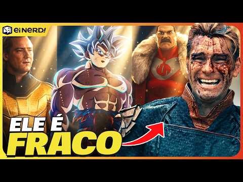 Why is Homelander weak compared to other super beings?