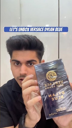 Unboxing Versace Dylan Blue EDT #unboxingvideo #unboxing #asmr #shorts #versace #perfume #fragrance